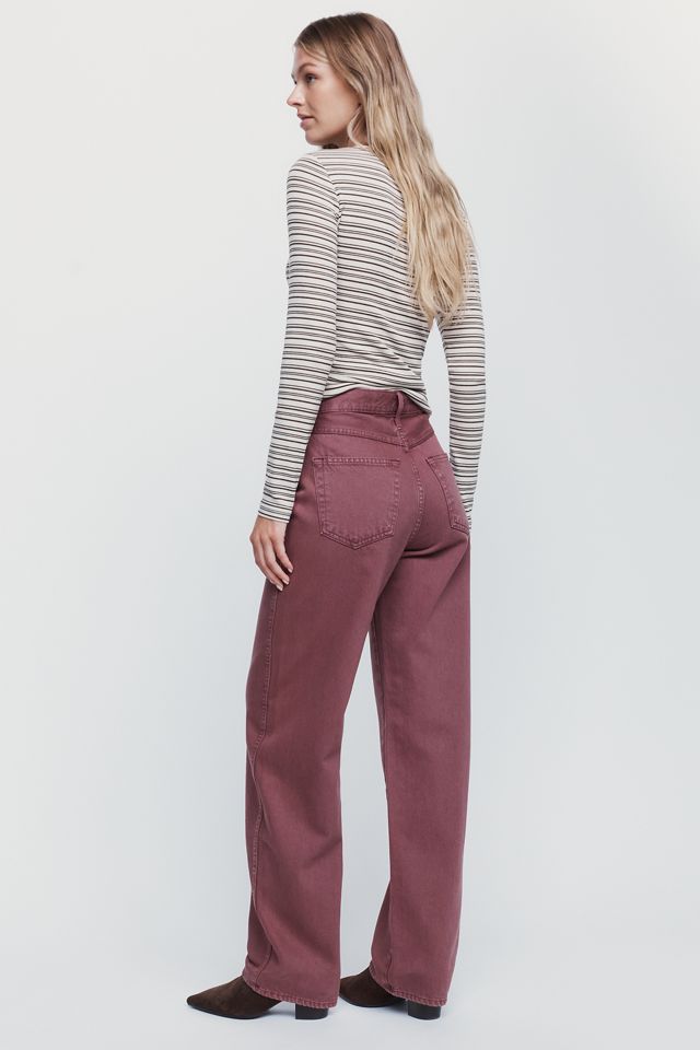 AMO Billie High Rise Straight Relaxed Jeans #2