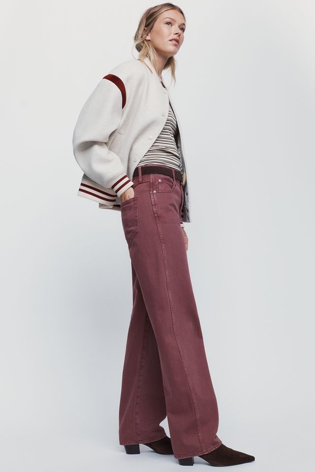 AMO Billie High Rise Straight Relaxed Jeans #3
