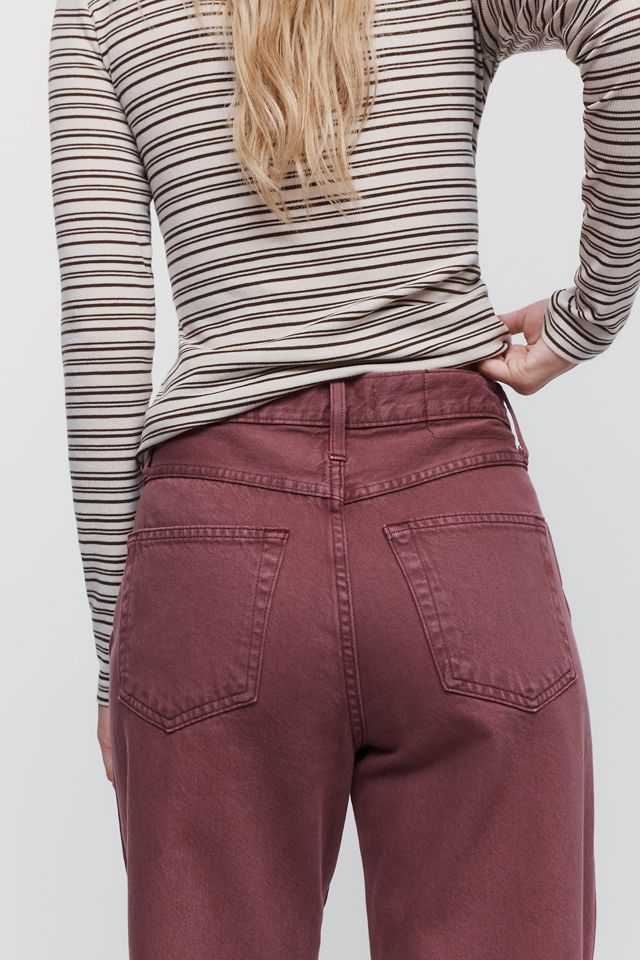AMO Billie High Rise Straight Relaxed Jeans #5