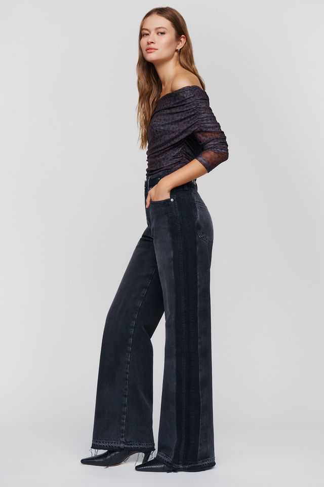 AMO Frida High Rise Wide Leg Flare Jeans #2