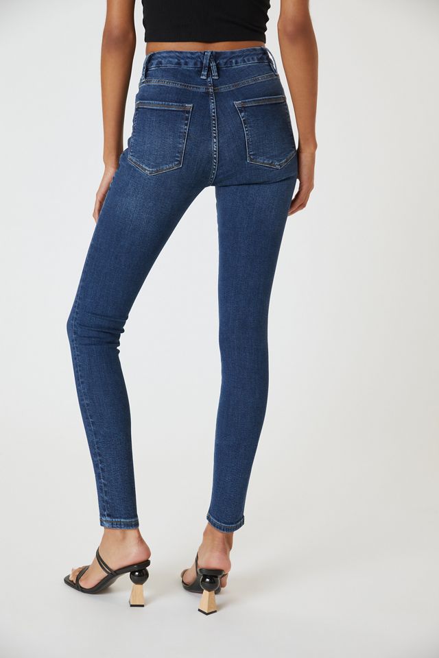 GOOD LEGS SKINNY JEANS  BLUE004 - GOOD AMERICAN