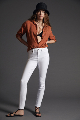 Good American Good Legs Crop Jeans In White