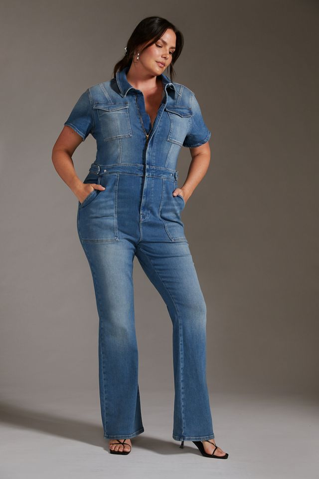 Good American Fit For Success Bootcut Jumpsuit #5