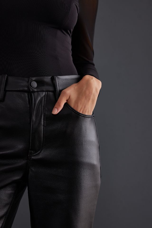 Good American Better Than Leather Faux Leather Pants  Anthropologie  Singapore - Women's Clothing, Accessories & Home