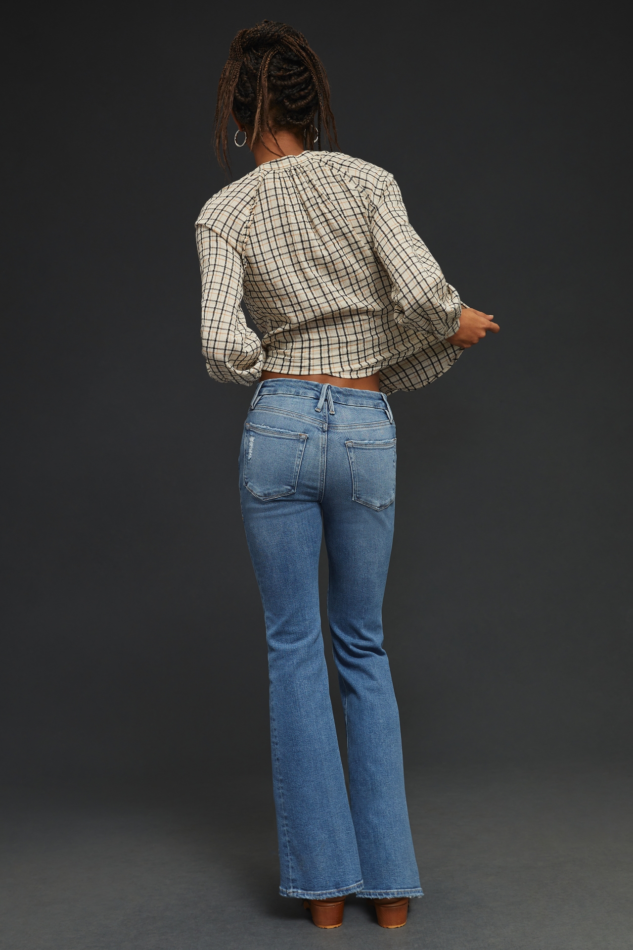 Good American Petite Bootcut Jeans