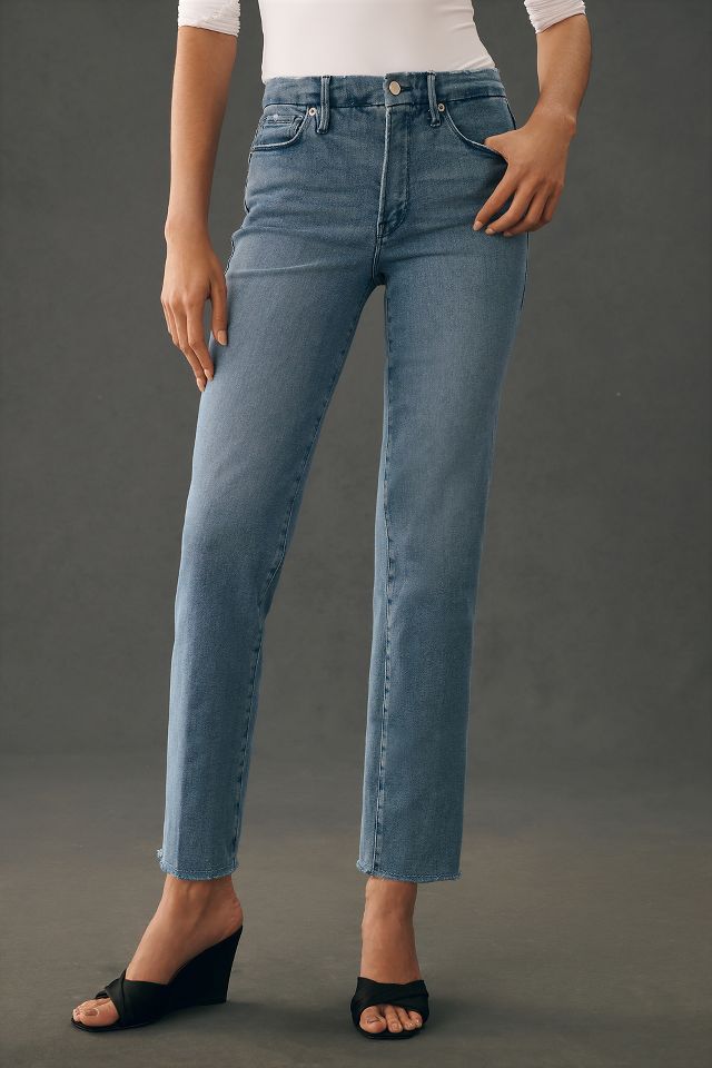 Good American Good Straight High-Rise Jeans #1