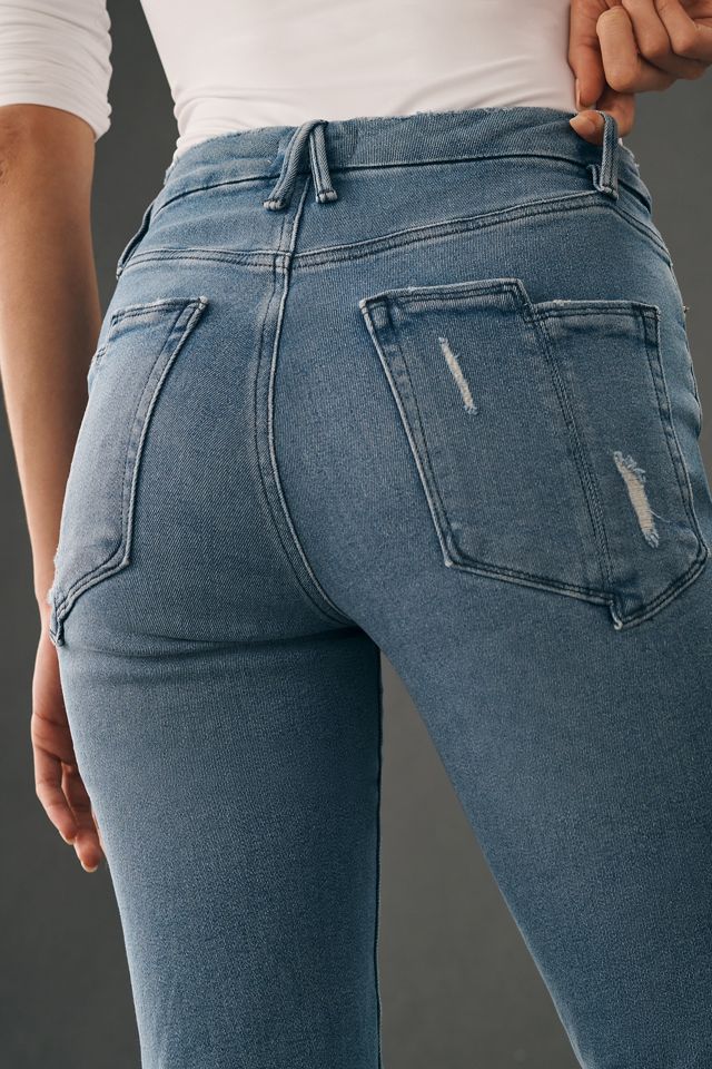 Good American Good Straight High-Rise Jeans