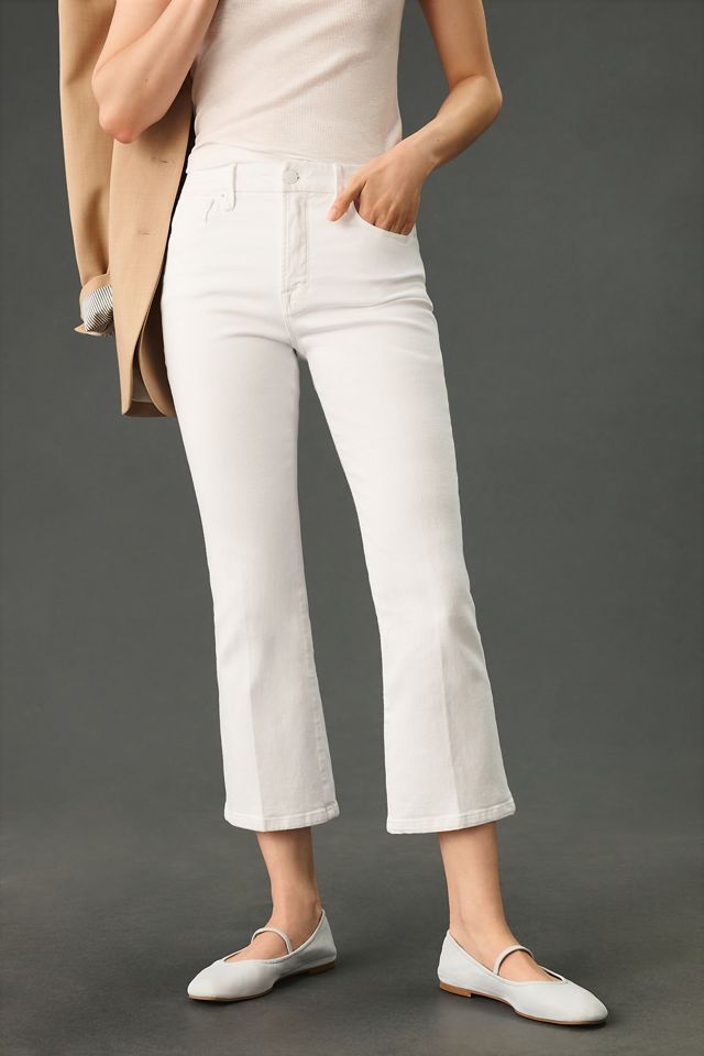 Good American Good Legs High-Rise Cropped Mini Boot Jeans #1