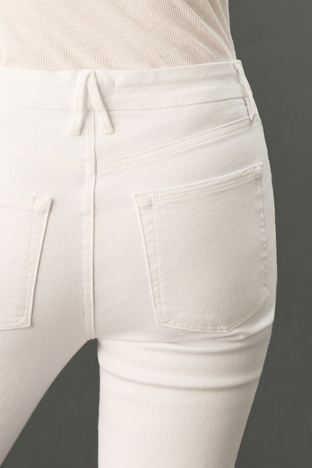 Good American Good Legs High-Rise Cropped Mini Boot Jeans #4