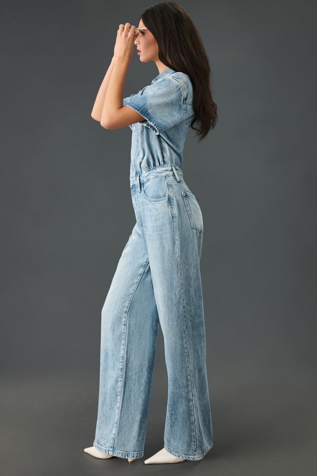 Good American Weightless Denim Jumpsuit #2