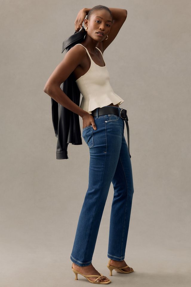 Good American Petite Good Straight Jeans #4