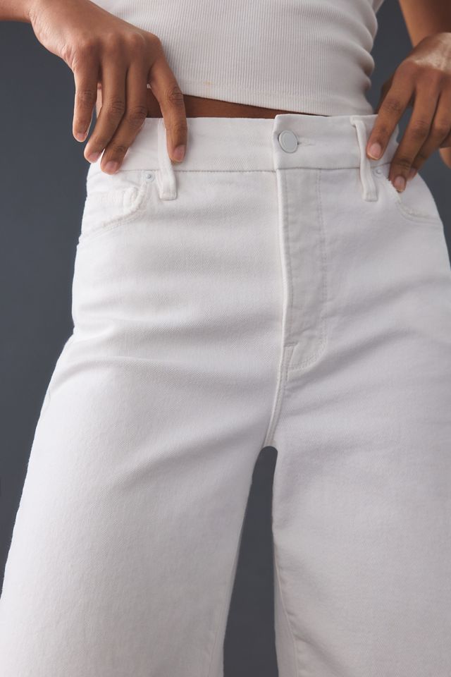 Good American Good Waist Palazzo High-Rise Crop Jeans #2