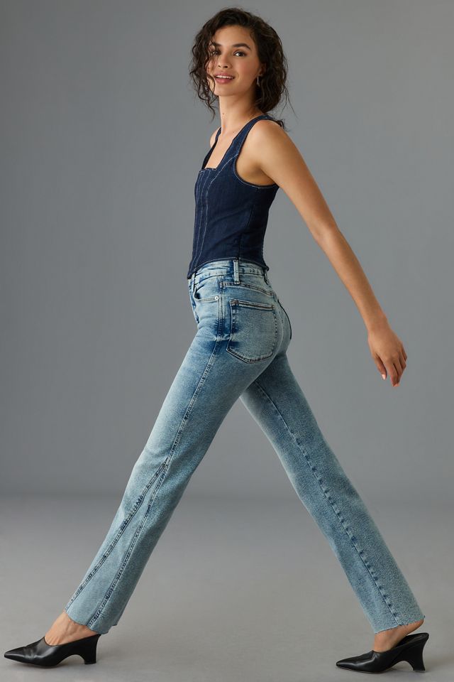 Good American Curve High-Rise Straight-Leg Jeans #2