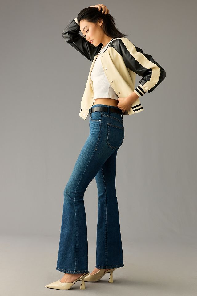 Good American Good Legs High-Rise Flare Jeans