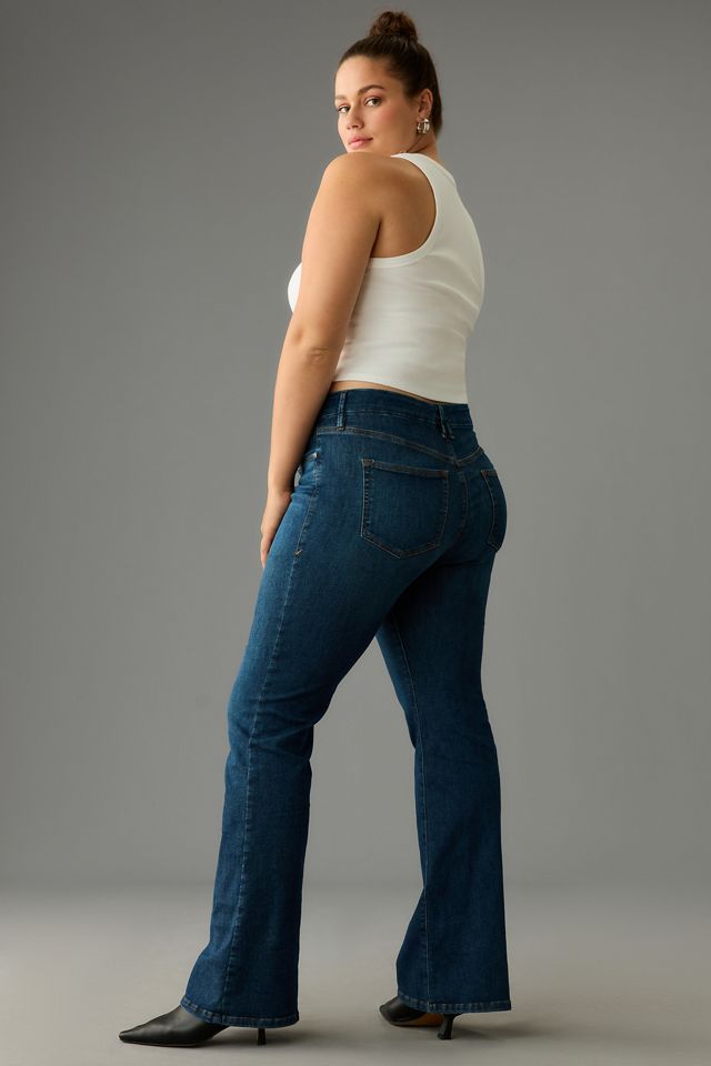 Good American Good Legs High-Rise Flare Jeans #7