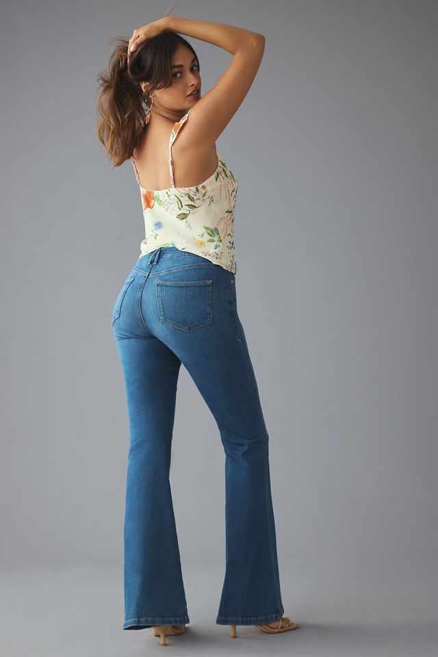 Good American Good Legs High-Rise Flare Jeans #2