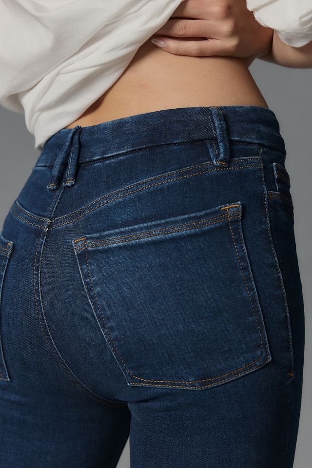 Good American Pull-On High-Rise Flare Jeans #4