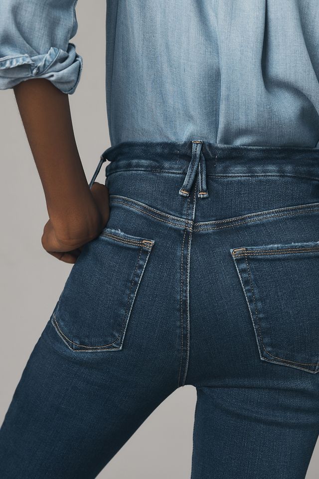 Good American Good Legs High-Rise Straight-Leg Jeans #3