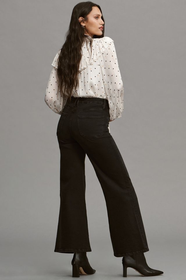 Good American Palazzo Crop High-Rise Jeans #2