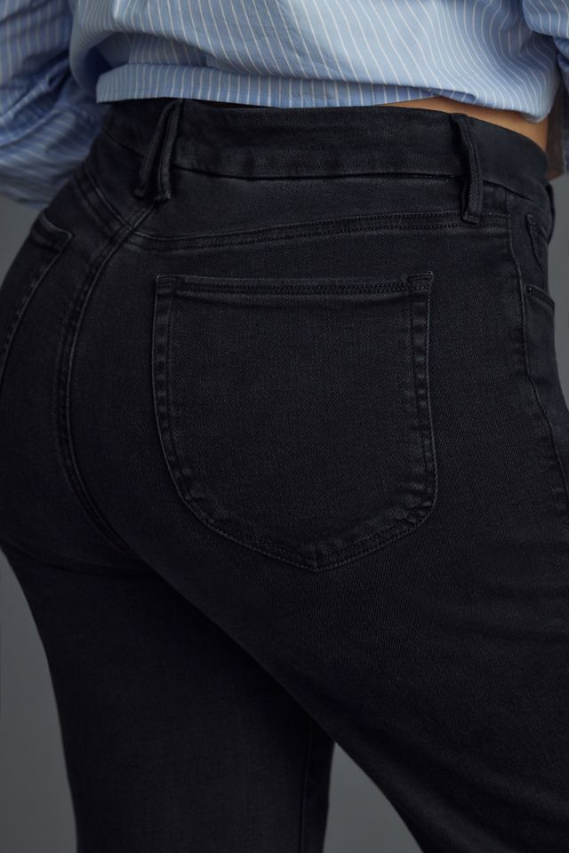 Good American Palazzo Crop High-Rise Jeans #7