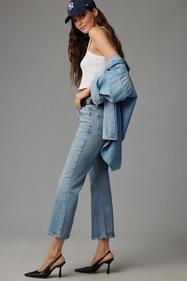 Good American Good Legs Crop Mini Bootcut Jeans #2
