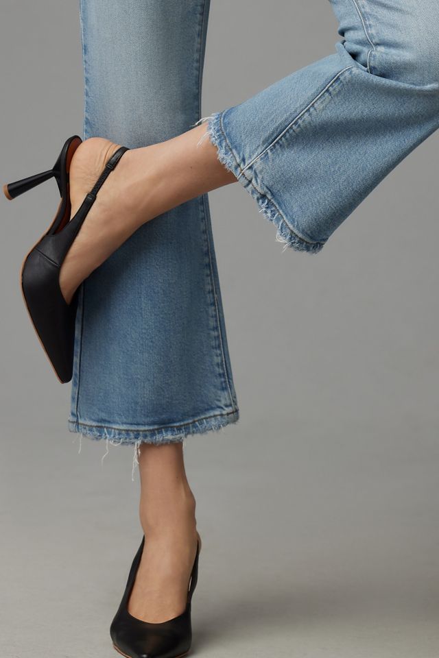 Good American Good Legs Crop Mini Bootcut Jeans #3