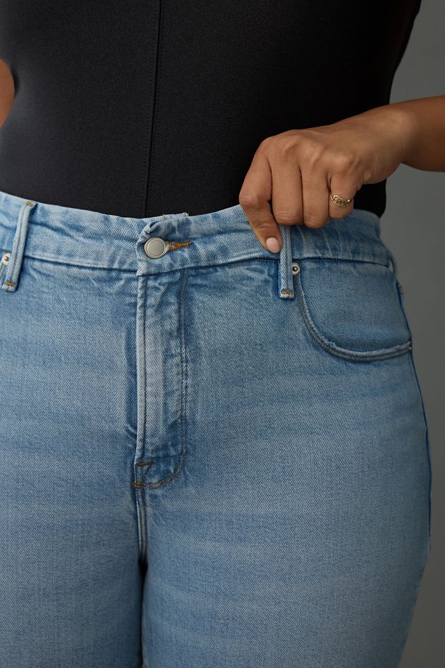 Good American Good Legs Crop Mini Bootcut Jeans #9