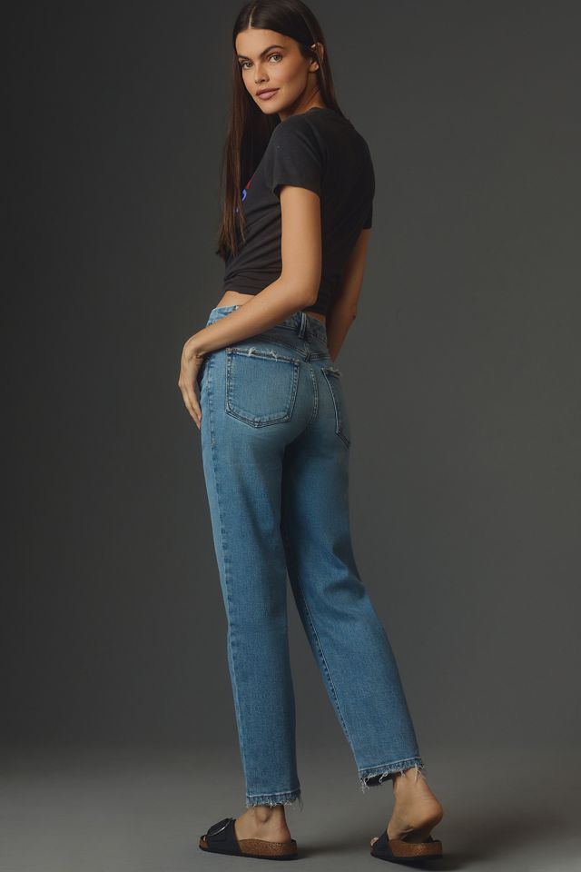 Good American Good Boy High-Rise Straight-Leg Jeans #2