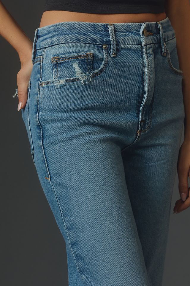 Good American Good Boy High-Rise Straight-Leg Jeans #3