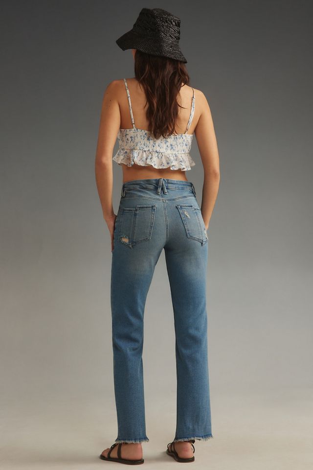 Good American Good Petite Straight-Leg Jeans #3