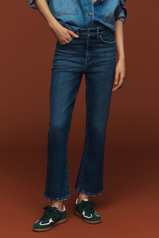 Good American Good Legs Crop Mini Boot Jeans #1