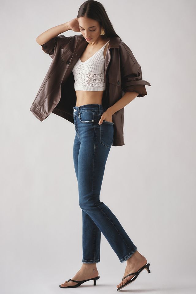 Good American Good Legs High-Rise Straight Jeans #2
