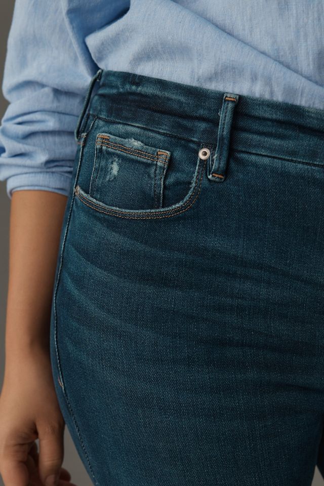 Good American Good Legs High-Rise Straight Jeans #8