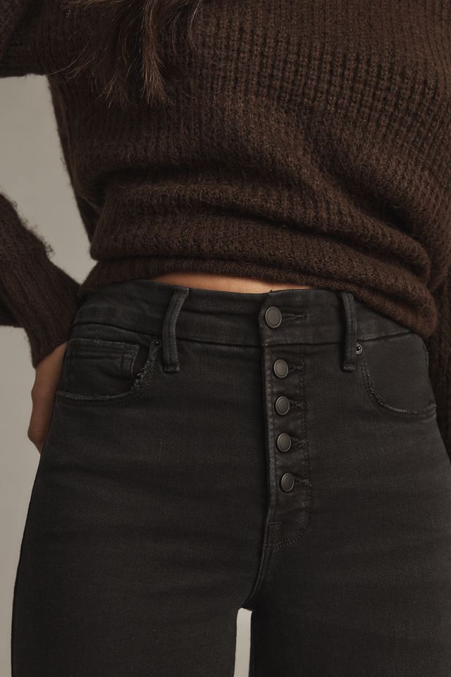 Good American Good Legs Mid-Rise Crop Mini Bootcut Jeans #2