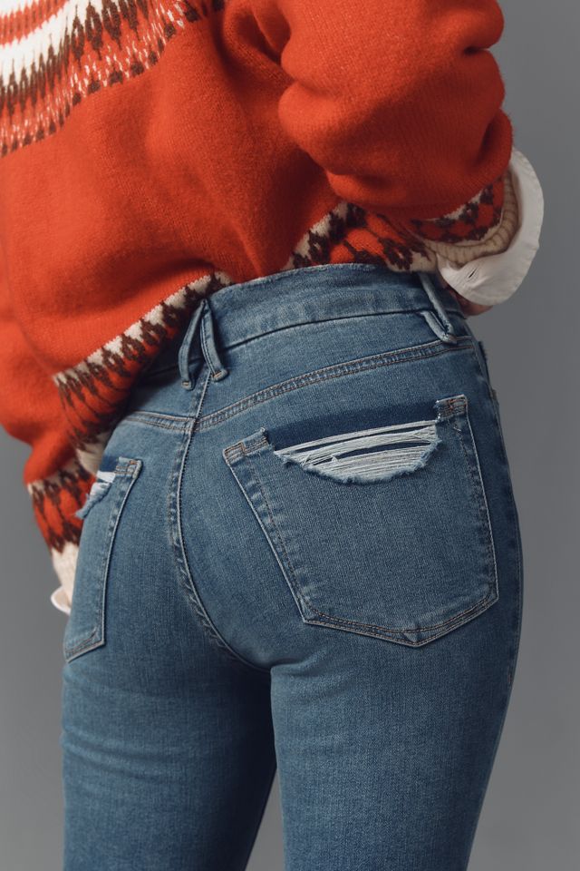 Good American Always Fits Good Legs Mid-Rise Bootcut Jeans #3