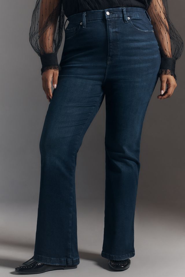 Good American Always Fits Good Curve High-Rise Straight-Leg Jeans #6