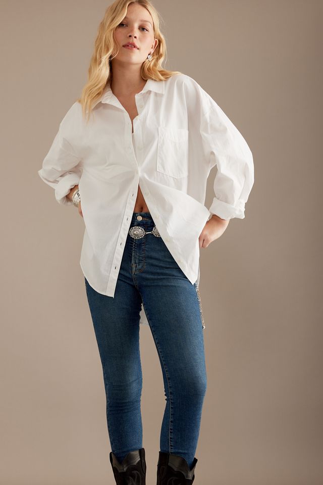 Good American Good Legs Mid-Rise Skinny Jeans #5
