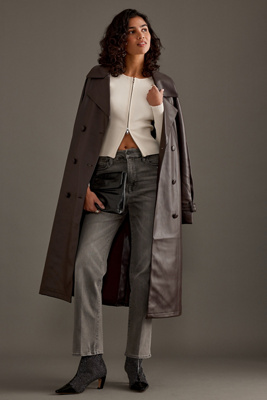 Curve High-Rise Straight-Leg Jeans en , taille: 4 chez Anthropologie - Good American - Modalova