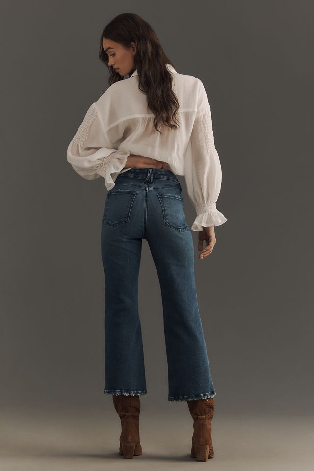 Good American Good Legs Crop Mini Boot Jeans