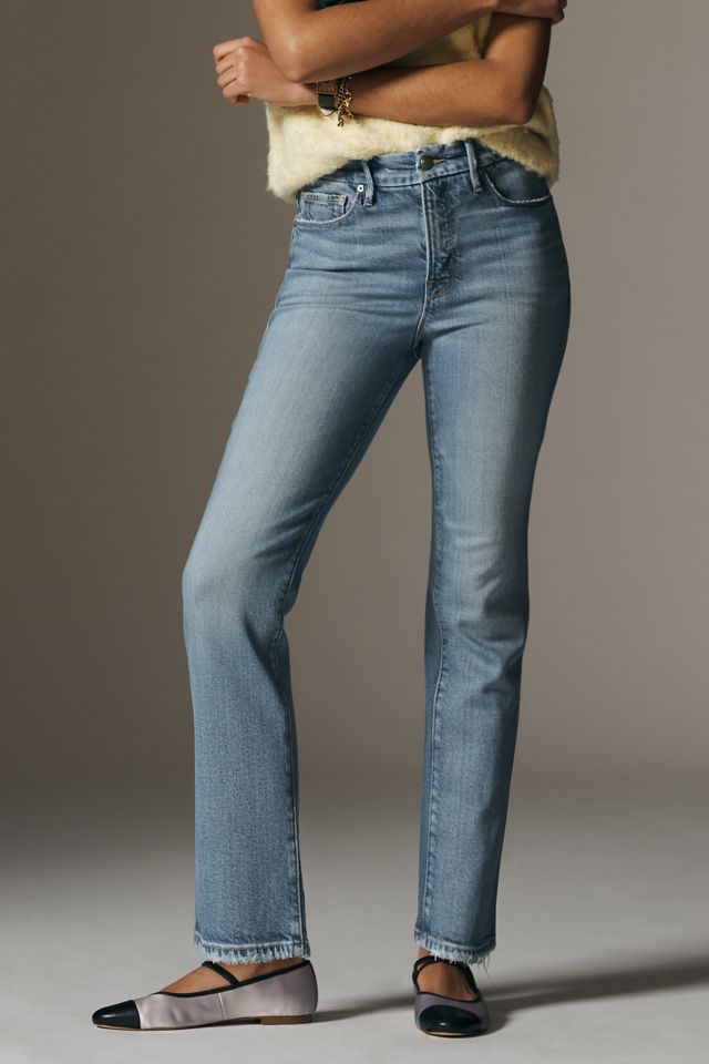 Good American Good Legs High-Rise Straight Jeans #1