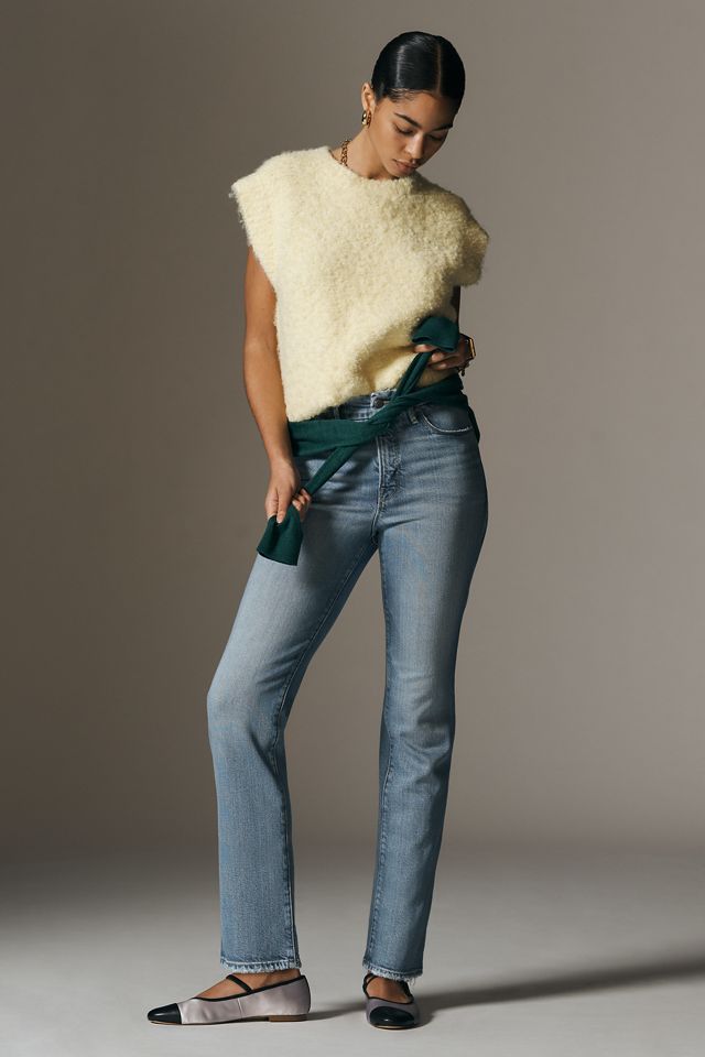 Good American Good Legs High-Rise Straight Jeans #3