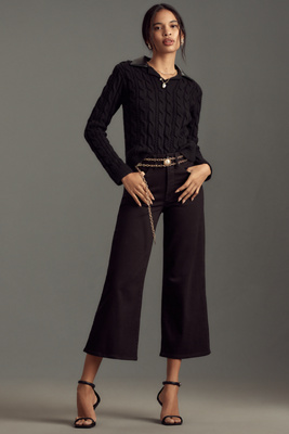 Good Waist Palazzo Crop Jeans