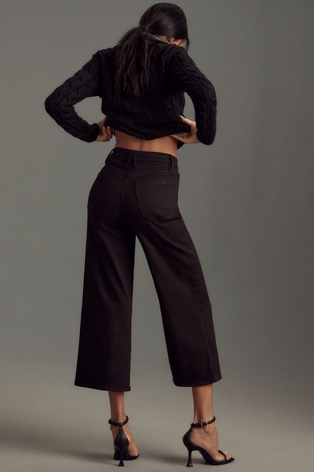 Good American Good Waist Palazzo Crop Jeans #2