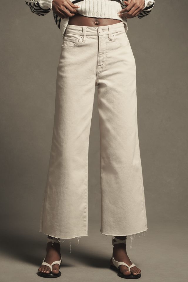 Good American Soft-Tech Good Waist Crop Palazzo Jeans #1