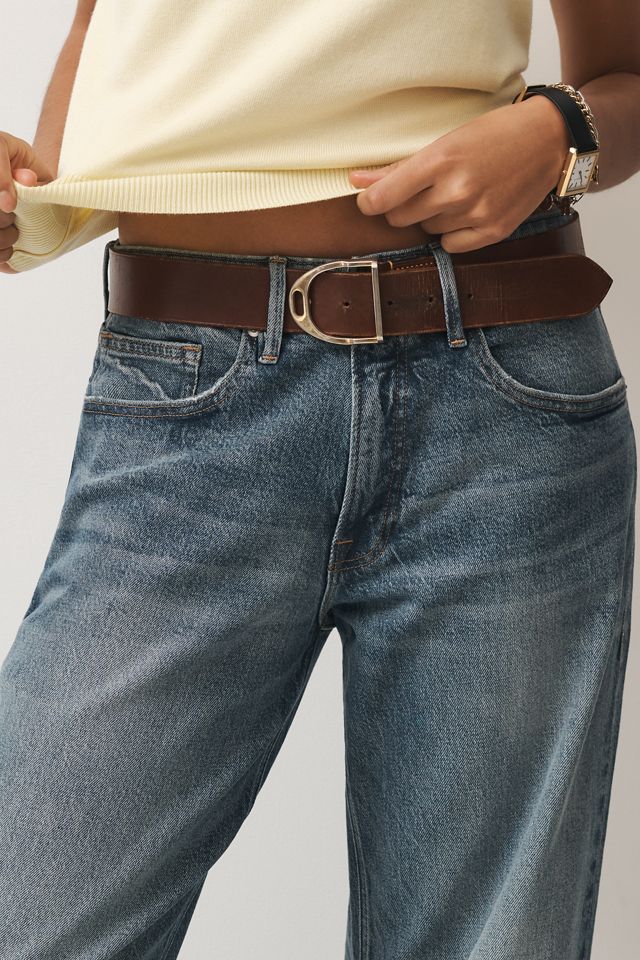 Good American Good Ease Petite Mid-Rise Relaxed Jeans #1