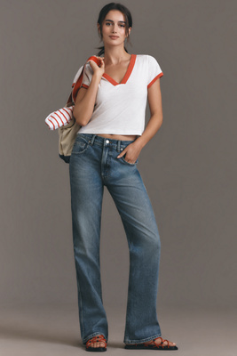 Good American Good Cowboy High-rise Bootcut Jeans In Blue