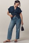 Good American Good Standard High-Rise Straight-Leg Jeans
