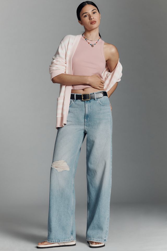 Good American Good Standard High-Rise Baggy Jeans #1
