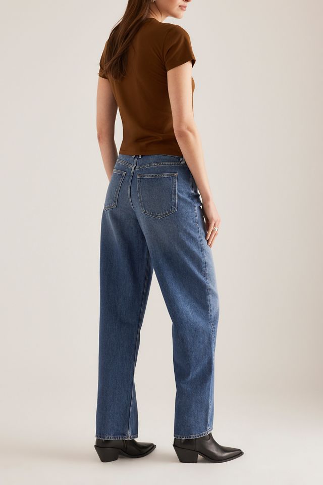Good American Barrel Jeans #1