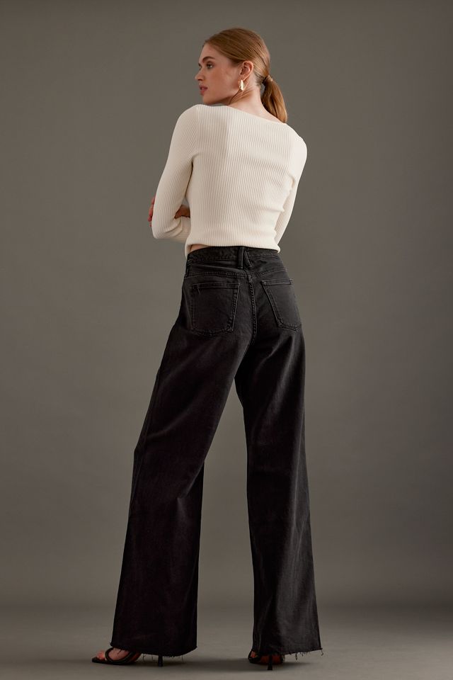 Good American Good Ease Mid-Rise Relaxed Jeans #1